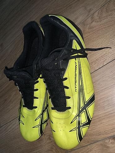 Легкоатлетические шиповки ASICS HyperSprint (ярко‑жёлтые/чёрные). - — 3