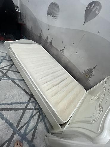 Кровати: Односпальная кровать, С матрасом, длина - 200 см — 1