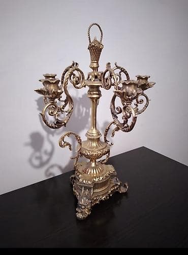 marvel legends: Классический напольный/настольный канделябр на 5 свечей - Материал — 1