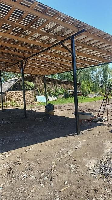 Үй жана бакча үчүн баардык: Чатыр, Башка форма, Металл, Профнастил — 1