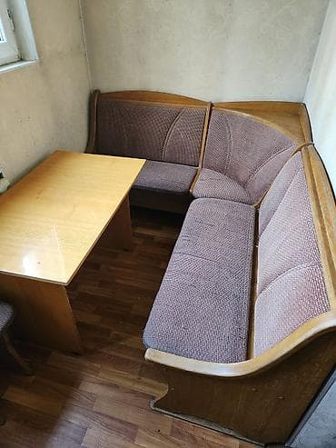 sofa bed: Набор мебели для квартиры/дачи В комплект входят: - Кухонный уголок — 2