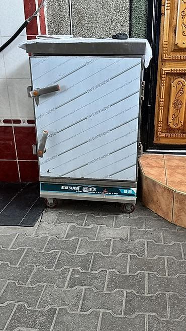 редим 14: Промышленный пароварочный шкаф на колесах 8 подносов На электричестве — 1