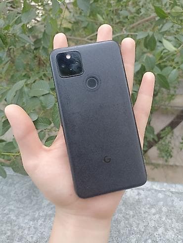 Google Pixel 5, Колдонулган, 128 ГБ, түсү - Кара, 1 SIM