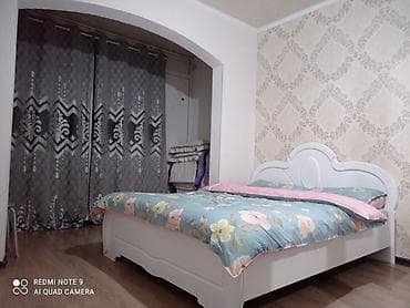 Эмерек гарнитурлары: Уктоочу бөлмө гарнитуру, Колдонулган, Эки кишилик керебет, Турция, Жыгач, Акылуу жеткирүү, түсү - Ак — 5