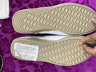 Мокасины и лоферы: Мужские повседневные мокасины/лоферы белого цвета. - Материал верха — 4