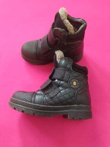обувь для охоты: Ботинки детские 28 размер.Турция.Натуральная кожа,мех — 1