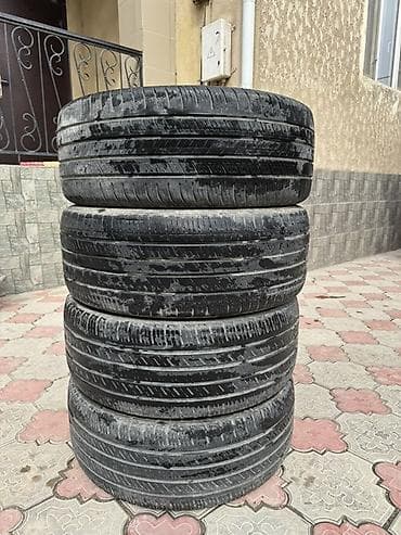 good year: Шины 245 / 45 / R 19, Лето, Б/у, Комплект, Легковые, Корея, Hankook — 1