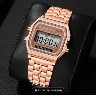 часы электронные наручные: Классические часы часы, AM, Китай, Водонепроницаемые, Женские, Новый — 2