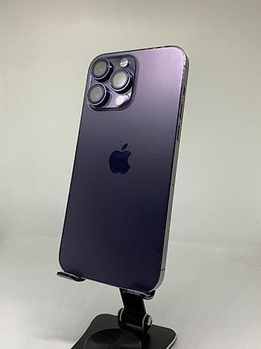 Техника жана электроника: IPhone 14 Pro Max, Колдонулган, 512 ГБ, Deep Purple, Коргоочу айнек, Каптама, 90 % — 2