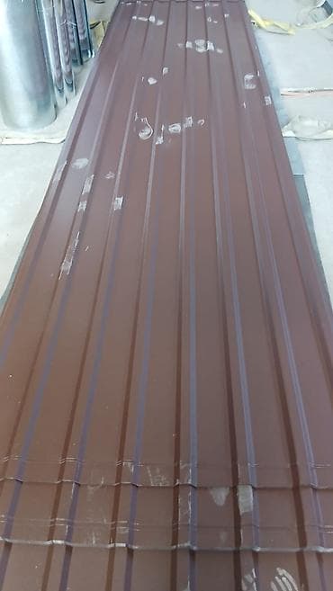 двускатный двускат: Профнастил кровельный/стеновой - Материал: стальной оцинкованный лист — 2