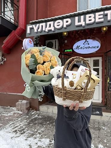 роз: Авторские букеты и цветочные композиции от 999сом Московская 184 — 7