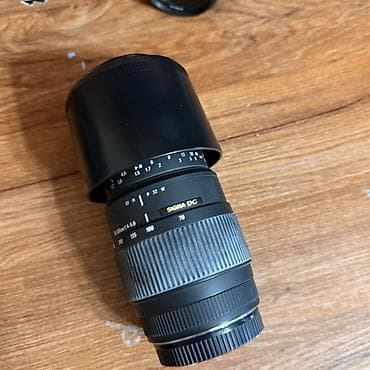 бленде: Зеркальная камера Canon EOS 1100D с комплектом оптики и сумкой — 3