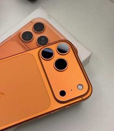 16e iphone: IPhone 17 Pro Max, Б/у, Оранжевый, Коробка — 4