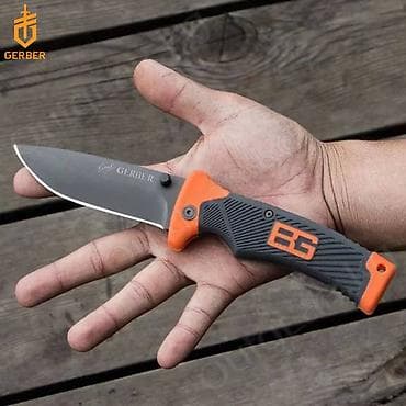 клинка: 🟠 Нож Gerber Bear Grylls Scout с чехлом (без серрейтора) 🟠 ⠀ — 1