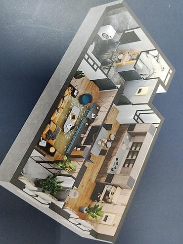 18: 1 комната, 62 м², Элитка, 12 этаж, Готовая ПСО (под самоотделку) — 2