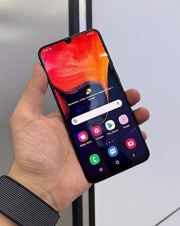 Samsung Galaxy A50, Б/у, 64 ГБ, В рассрочку, 2 SIM