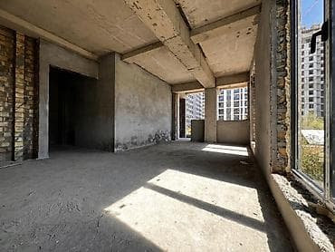 Квартиры: 1 комната, 57 м², Элитка, 6 этаж, ПСО (под самоотделку) — 3