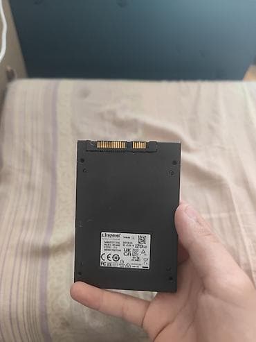 Накопитель для ПК, Б/у, Kingston, SSD, 128 ГБ, 2.5", Для ПК