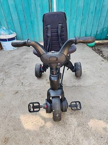 жугли арзан: Детский трехколесный велосипед-каталка INING BABY с родительской — 3