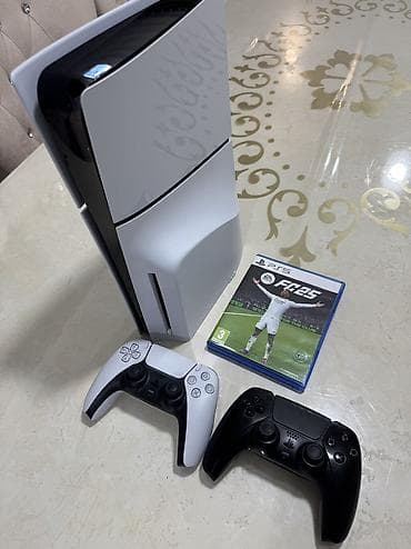 фифа 25 диск: 🔥 ПОЧТИ НОВАЯ PlayStation 5 slim 1 ТБ🔥 В идеальном состоянии Просто — 4