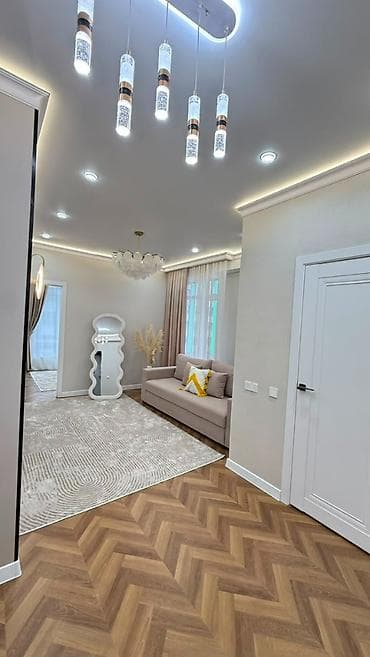 Квартиры: Студия, 50 м², Восток-5 мкр Элитка, 6 этаж, Дизайнерский ремонт — 10