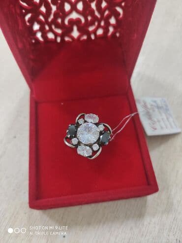 самые красивые свадебные платья в мире: Очень красивый кольцо из Серебро 925 пробы. Производитель Индия Камни — 3