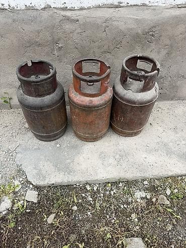 Бытовой газовый баллон, Наполнение: Пропан, Б/у, В розницу, Бесплатный выезд