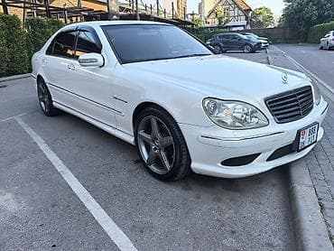нур мото: Mercedes-Benz S-Class: 2002 г., 5 л, Автомат, Бензин, Седан — 2