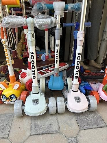 Детский транспорт: Детские трёхколёсные самокаты Scooter - Тип: трёхколёсный самокат для — 1