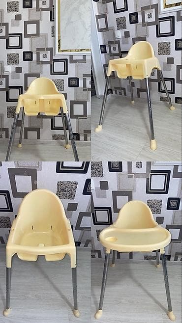 Горшки: Детский комплект: новый горшок-панда - 1100сом б/у стульчик для — 2