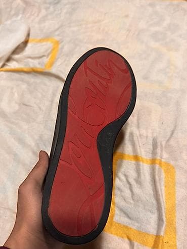 Туфли: Мужские кеды Christian Louboutin кожаные цена договорная - Цвет — 4