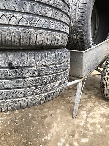 Транспорт: Шиналар 285 / 60 / R 18, Жай, Колдонулган, Комплект, Жол тандабастар (АТ/МТ), Жапония, Michelin — 6