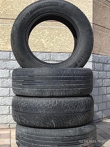 mishelin: Шины 235 / 60 / R 18, Зима, Б/у, Комплект, Внедорожные (АТ/МТ), Michelin — 1