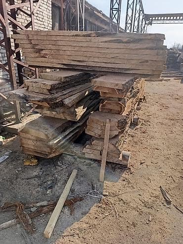 Доски, Необрезные, Для мебели, Дуб