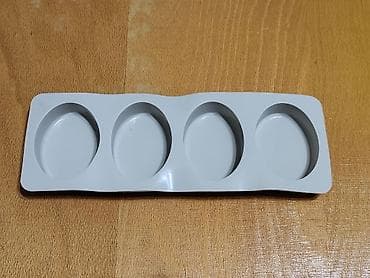 Формы для выпечки силиконовые "S-CHIEF" "овальные" - 4 ячейки