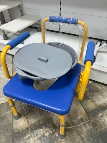 функциональная кровать для лежачих больных: Кресло-туалет (детский) - Назначение: удобное санитарное кресло для — 5