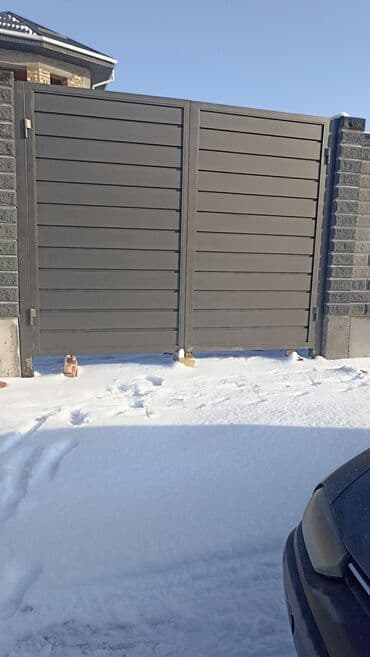 ремонт откатных ворот: Сварка | Решетки на окна, Навесы, Ворота Демонтаж, Монтаж, Доставка — 3