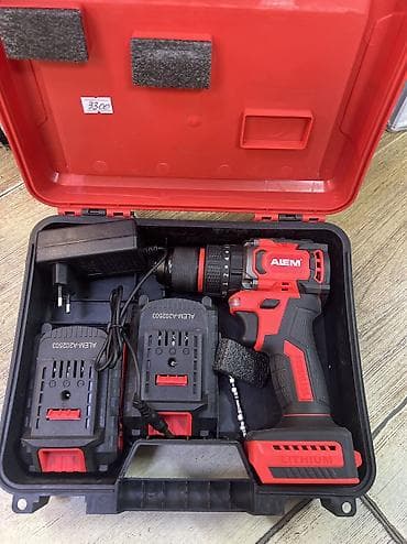 продаю лимон: Аккумуляторная дрель-шуруповерт ALEM - Питание: 21В, литий-ионный — 2