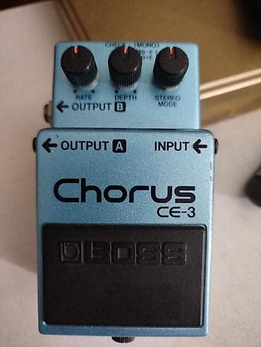 Гитарная педаль хоруса BOSS CE-3 Стерео - Эффект: классический