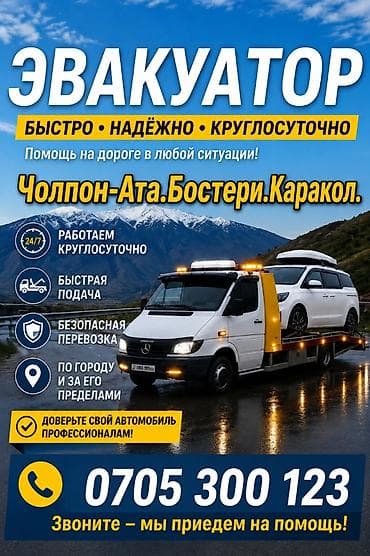 Авто кызматтары: Көтөргүсү менен, Манипулятору менен, Кыймылдуу платформасы менен — 1