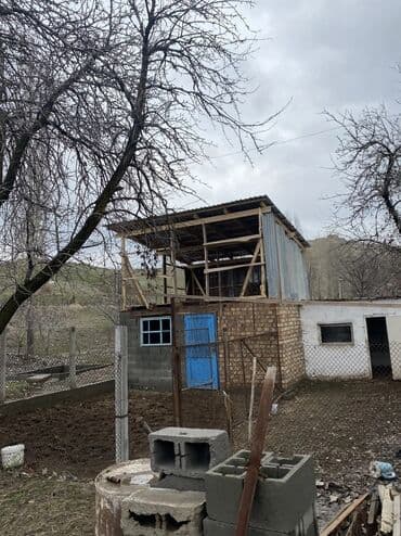 бишкек продаю дом село дордой 2: 25 м², 2 комнаты, Забор, огорожен, Утепленный — 5