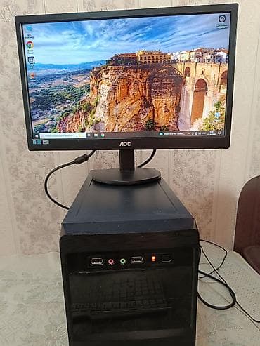 intel core 5: Компьютер, ядер - 2, ОЗУ 8 ГБ, Для несложных задач, Б/у, Intel Pentium, HDD — 1