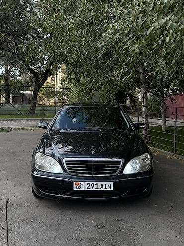 мерседес 55: Mercedes-Benz S-Class: 2004 г., 3.7 л, Автомат, Бензин, Седан — 7