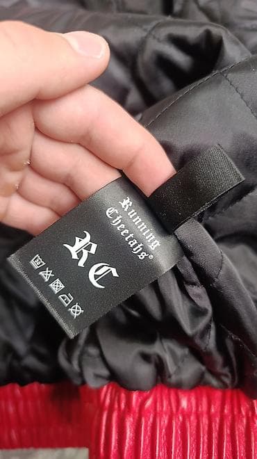 Джинсы: Куртка-байкер из искусственной кожи в стиле ретро-гонок — 7