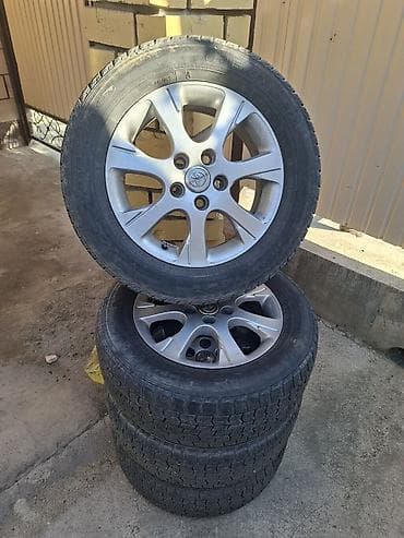 16 обмен на 15: Колеса в сборе 215 / 60 / R 16, Зима, Комплект, Легковые, Литые, отверстий - 5 — 4