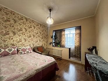 квв: 3 комнаты, 63 м², 105 серия, 4 этаж, Косметический ремонт — 4