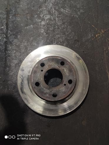 диски ipsum: Предний тормозной диск Toyota 1997 г., Б/у, Оригинал, Япония — 3