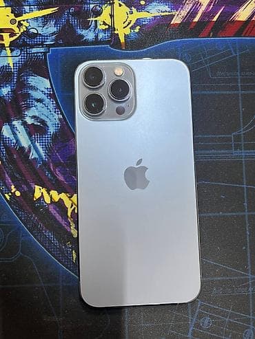 aiphone 5: IPhone 13 Pro Max, Б/у, 128 ГБ, Голубой, Чехол, 80 % — 4
