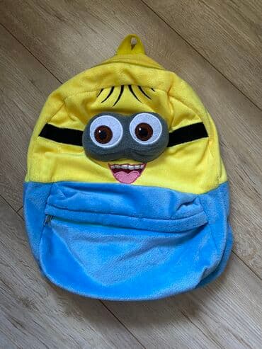 детская одежда оптом от производителя: Детский рюкзак миньон — 1