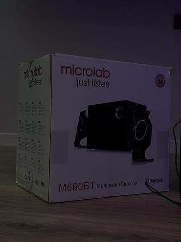 Настольные ПК и комплектующие: Акустическая система Microlab M660BT (2.1) - Формат 2.1: два — 2